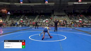 80 lbs Quarterfinal - Samuel Mullins, Team Tulsa vs Kaleb Mead, PINnacle