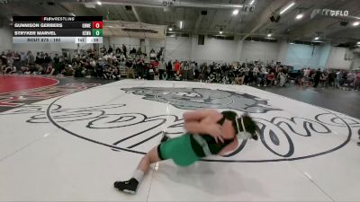 190 lbs Cons. Round 2 - Gunnison Gerbers, Greeley West vs Stryker Marvel, Kelly Walsh