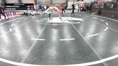 126 lbs Round Of 16 - Daniel Escobar, Gilmer Bobcat Wrestling vs Chase Rust, Icon Wrestling