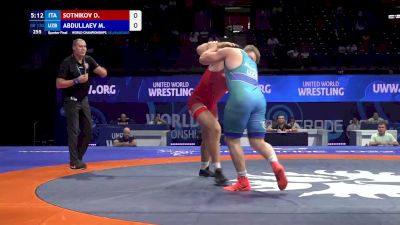 130 kg 1/4 Final - Danila Sotnikov, Italy vs Muminjon Abdullaev, Uzbekistan