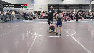 77 lbs Rr Rnd 1 - Colton Collins, Kingsway - ESC vs Michael Alessi, Clearview - ESC