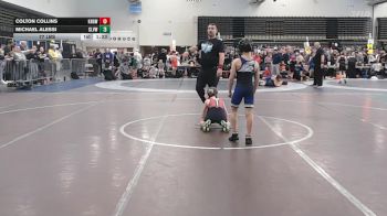 77 lbs Rr Rnd 1 - Colton Collins, Kingsway - ESC vs Michael Alessi, Clearview - ESC