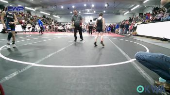 76 lbs Consi Of 8 #2 - Hunter Jackson, Locust Grove Youth Wrestling vs Hayden Beckwith, Miami Takedown Club