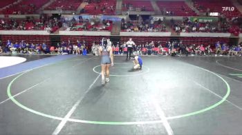155 lbs Round 1 (16 Team) - Layla Hines, Leander Glenn vs KIARA ISIORDIA, Frisco