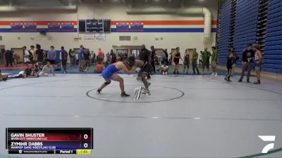 152 lbs Champ. Round 1 - Gavin Shuster, River City Wrestling LLC vs Zymihr Dabbs, Warmup Gang Wrestling Club