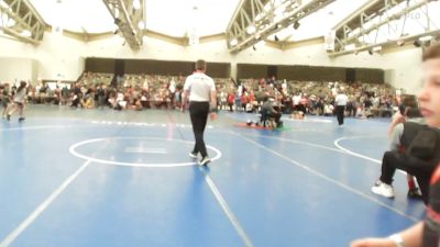 48-B lbs Consi Of 16 #2 - Julian Csakan, Spazz Wrestling vs Jackson Merkert, Mat Assassins