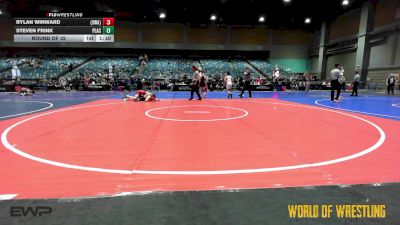 135 lbs Round Of 32 - Rylan Winward, Sanderson Wrestling Academy vs Steven Frink, Placer