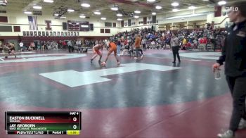 JV-37 lbs 1st Place Match - Easton Bucknell, Waukon vs Jay Georgen, West Delaware, Manchester