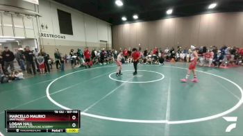 107-110 lbs Round 1 - Logan Hall, North DeSoto Wrestling Academy vs Marcello Maurici, Unattached