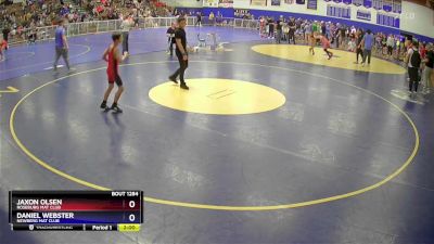 71 lbs Round 2 - Jaxon Olsen, Roseburg Mat Club vs Daniel Webster, Newberg Mat Club