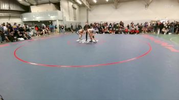 138 lbs Champ. Round 1 - Devante Sisneros, Severance High School vs Mehki Mayes, Lewis - Palmer