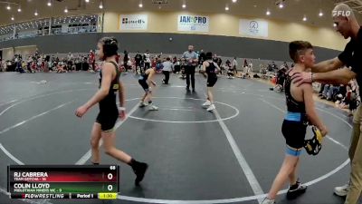 68 lbs Round 1 - RJ Cabrera, Team Gotcha vs Colin Lloyd, Midlothian Miners WC