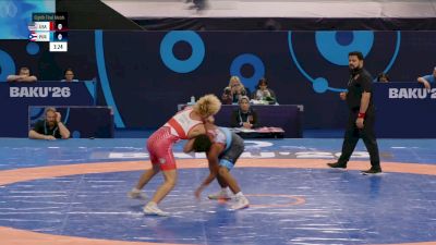 65 kg 1/8 Final - Arseni Kikiniou, United States vs Jovani Isaias Solis, Puerto Rico