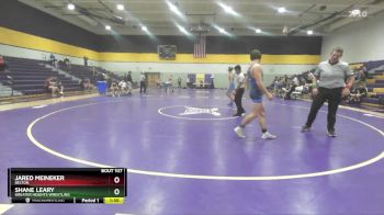 157 lbs Quarterfinal - Jared Meineker, Belton vs Shane Leary, Greater Heights Wrestling