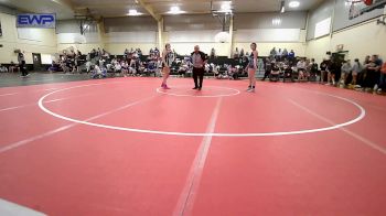 155 lbs Consi Of 4 - Keely Williams, Inola vs Serenaity West, Little Axe Womens Wrestling