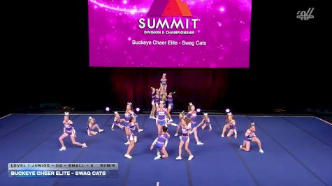 Buckeye Cheer Elite - Swag Cats [2026 L1 Junior - D2 - Small - A Semis] 2026 The D2 Summit
