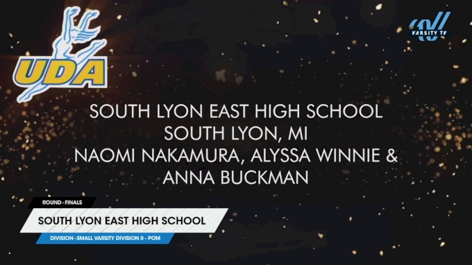 South Lyon East High School [2025 Small Varsity Division II - Pom ...