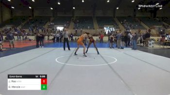 150 lbs Consolation - James Roe, North Cobb Wrestling Club vs DarVante Menzie, Unattached