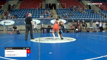 160 lbs Rnd Of 32 - Tyler Scheurn, Utah vs Adrian St.Germain, Washington