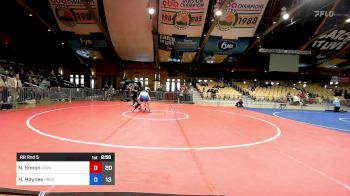 180 kg Rr Rnd 5 - Naomi Simon, Iowa vs Henlee Haynes, Presbyterian College