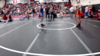 215 lbs Round 4 (12 Team) - Tayzen Nelson, Bear Lake vs Porter Higley, Buhl High School