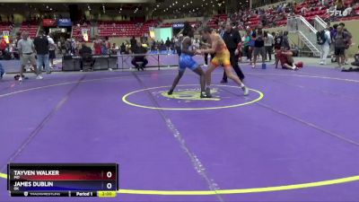 138 lbs Cons. Round 1 - Tayven Walker, MO vs James Dublin, OK