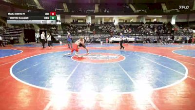 150 lbs Consolation - Max Irwin IV, Cherokee Jr Warrior Wrestling vs Owen Savage, Commerce Wrestling Club