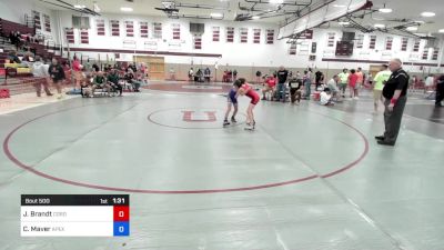 78 lbs Semifinal - Jonathan (Jack) Brandt, Cordoba Trained vs Cole Maver, Apex