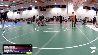 71 lbs Round 5 - Zach Linkous, Virginia Elite Wrestling Club vs Brody Moore, Highlands Wrestling Club