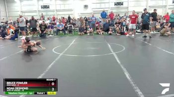 72 lbs Round 7 (8 Team) - Noah Desmond, ACES Of Spades vs Bruce Fowler, Ohio Gold