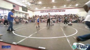 130 lbs Rr Rnd 1 - Jaelee Jo Baca, Cowboy Wrestling Club vs Tiger Jones, Newkirk Takedown Club