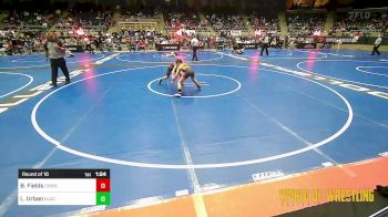 85 lbs Round Of 16 - Beckhem Fields, Cowboy Wrestling Club vs Legend Urban, Black Fox Academy