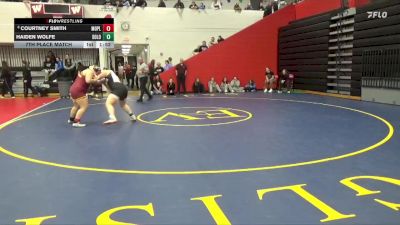 235 lbs 7th Place Match - Courtney Smith, Mount Pleasant vs Haiden Wolfe, Solon