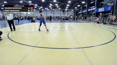 152 lbs Consi Of 32 #2 - Brandon Whiteford, GA vs Henry McElligott, MA