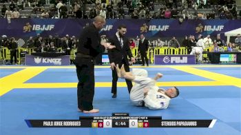 Stergios Papagiannis vs Paulo Jorge Rodrigues 2026 European Jiu-Jitsu IBJJF Championship