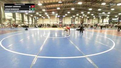 126 lbs Round Of 128 - Anthony Andrews, DE vs Logan Robinson, GA