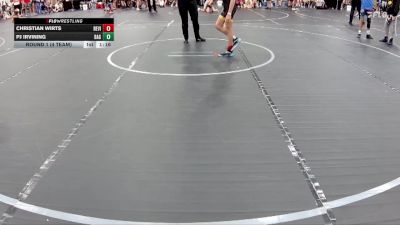 88 lbs Round 1 (4 Team) - Hudsyn Williams, Wrecking Crew vs Adrian Heinemann, OMP