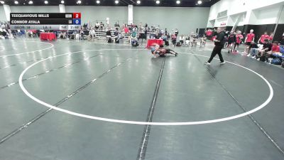 120 lbs Teequavious Mills, Georgia vs Connor Ayala, Team Louisiana