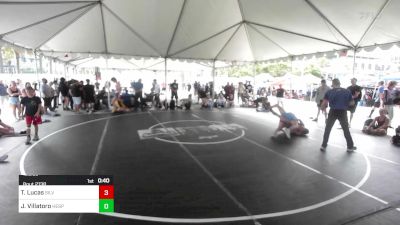 150 lbs Consi Of 16 #1 - Toby Lucas, Silverback WC vs Jonah Villatoro, Hesperia