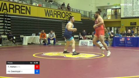 130 kg Final - Thomas Helton, Southern Illinois Training Center vs Anthony Cassioppi, ISI