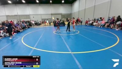 117 lbs Placement Matches (16 Team) - Alexis Lazar, Michigan Blue vs Nataleigh Shane, Tennessee Red