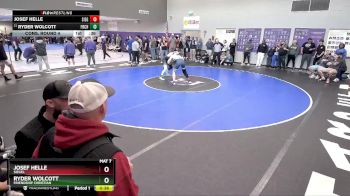 157 lbs Cons. Round 4 - Ryder Wolcott, Friendship Christian vs Josef Helle, Siegel