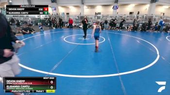 65 lbs Quarterfinal - Elisianna Cantu, Nolfpack Wrestling Academy vs Devon Knepp, Spring Klein Wrestling Club