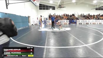 190 lbs Champ. Round 2 - Gabriel Valdovinos, Bakersfield vs EvanJames Keppler, Edison