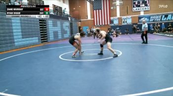 165 lbs Champ. Round 2 - Ryan Shaw, Riverton vs Zane Murray, Uintah