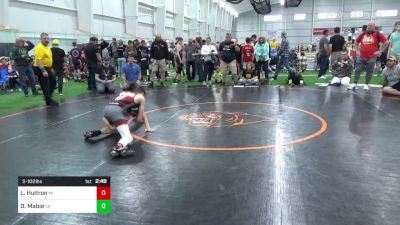 S-102 lbs Consi Of 16 #1 - Lucas Huitron, MI vs Dj Mabie, VA