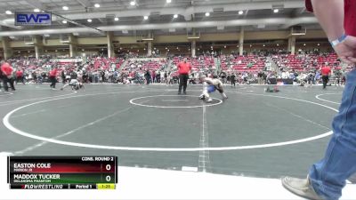 96 lbs Cons. Round 2 - Easton Cole, Marion Jr vs Maddox Tucker, Oklahoma Phantom