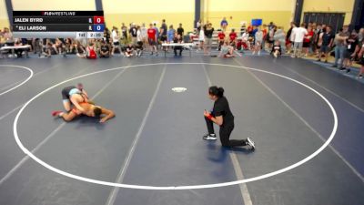 190 lbs Quarters - Jalen Byrd, IL vs Eli Larson, IL