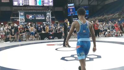 100 lbs Champ. Rd Of 16 - Gavin Boller, Michigan vs Rei Pate, Virginia
