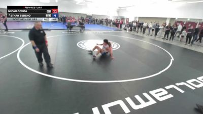 157 lbs Quarters - Micah Ochoa, Consortium(bye) vs Ethan Sereno, Manteca Cobras Wrestling Club